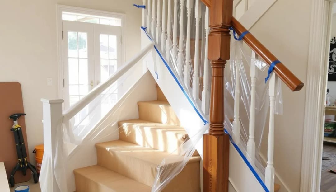 Jak zabezpieczyć schody drewniane przed remontem, by uniknąć uszkodzeń